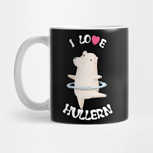 Coole lustige Hula Hullern Sport Fitness Designs Mug